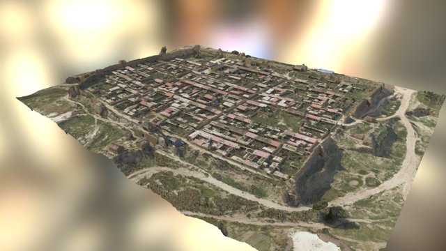 Abandoned 7th century fortress 3D Model