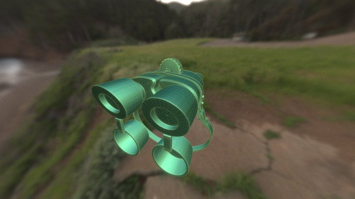 Binoculars 3D Model