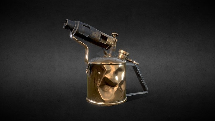 Gaz Lamp 3D Model