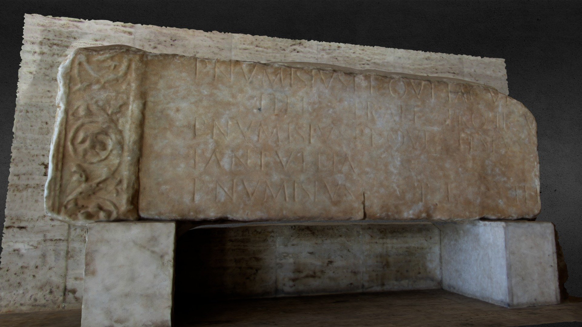 Roman epigraph 'Gens Numisia'