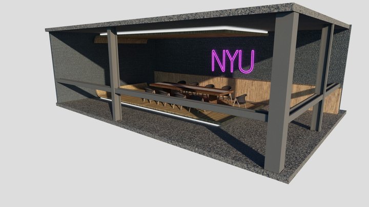 Meeting room 3D Model