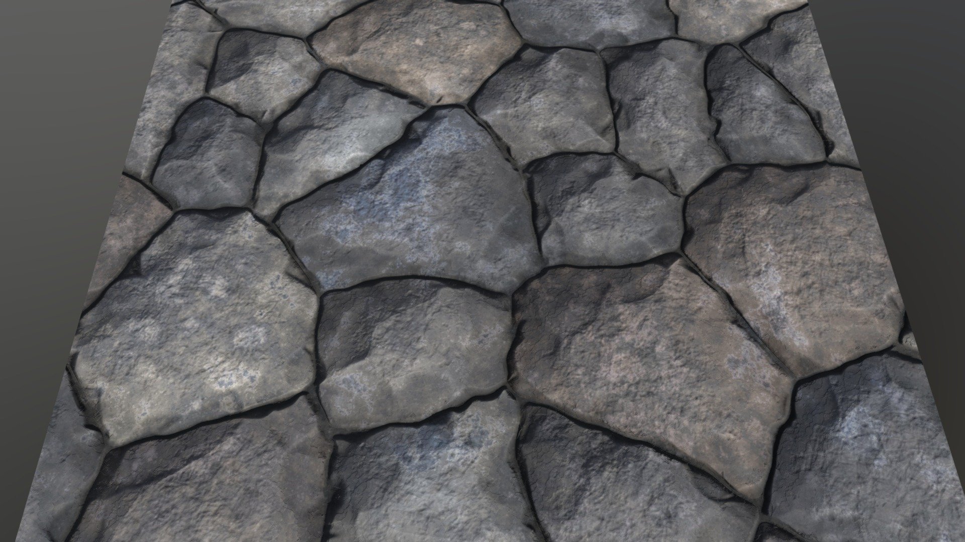 Simple Stone Paving (Free Low Model) - Download Free 3D model by Shun ...