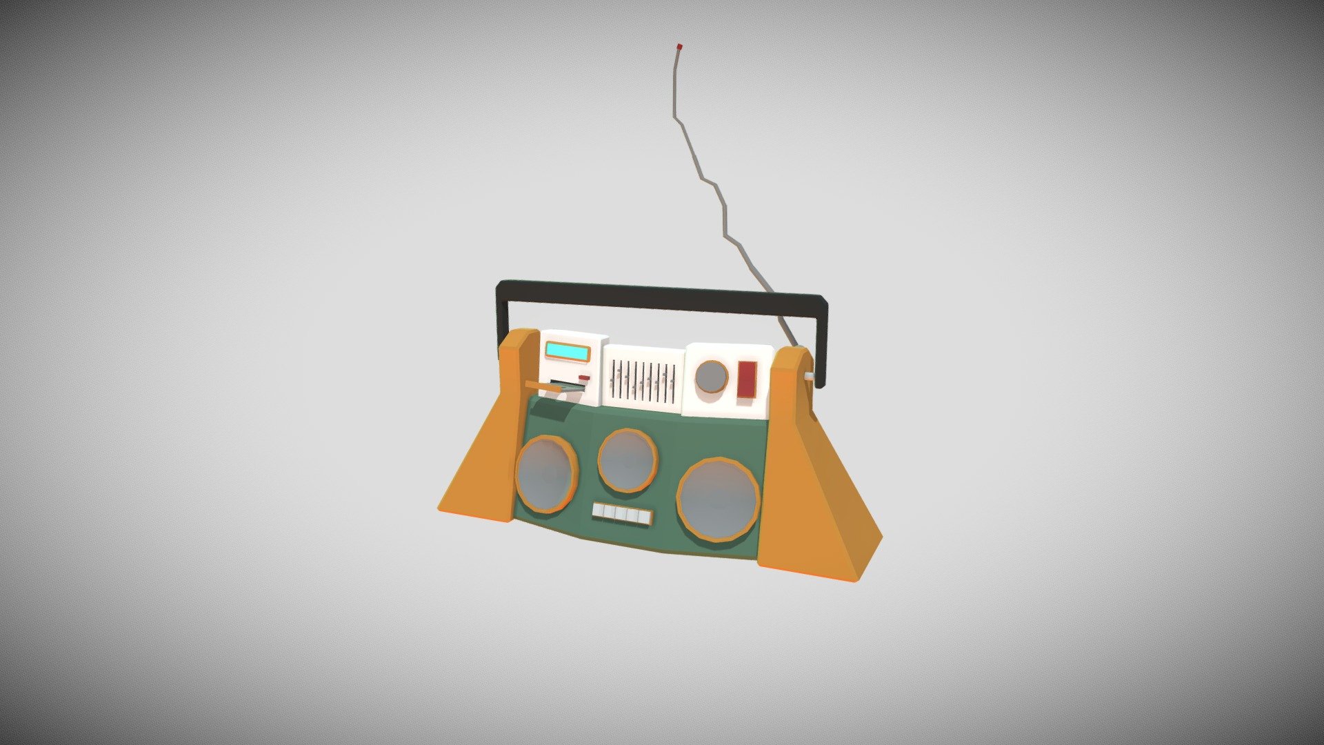Sleeveless Boombox with Imperfections