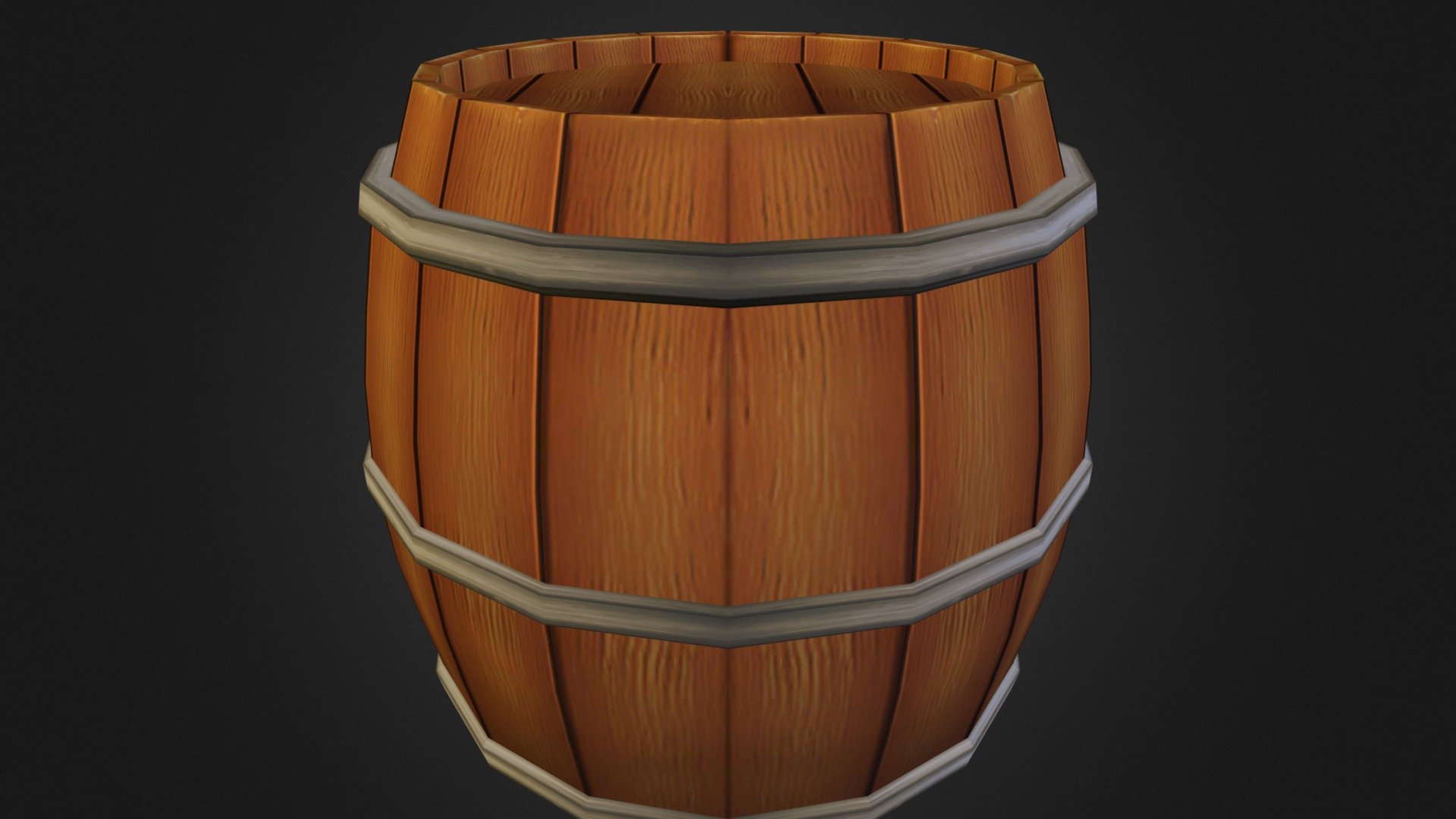 wood keg - 3D model by TungjuShen [btDGhMv] - Sketchfab