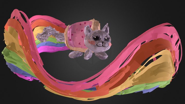 Nyan Cat 3D Model