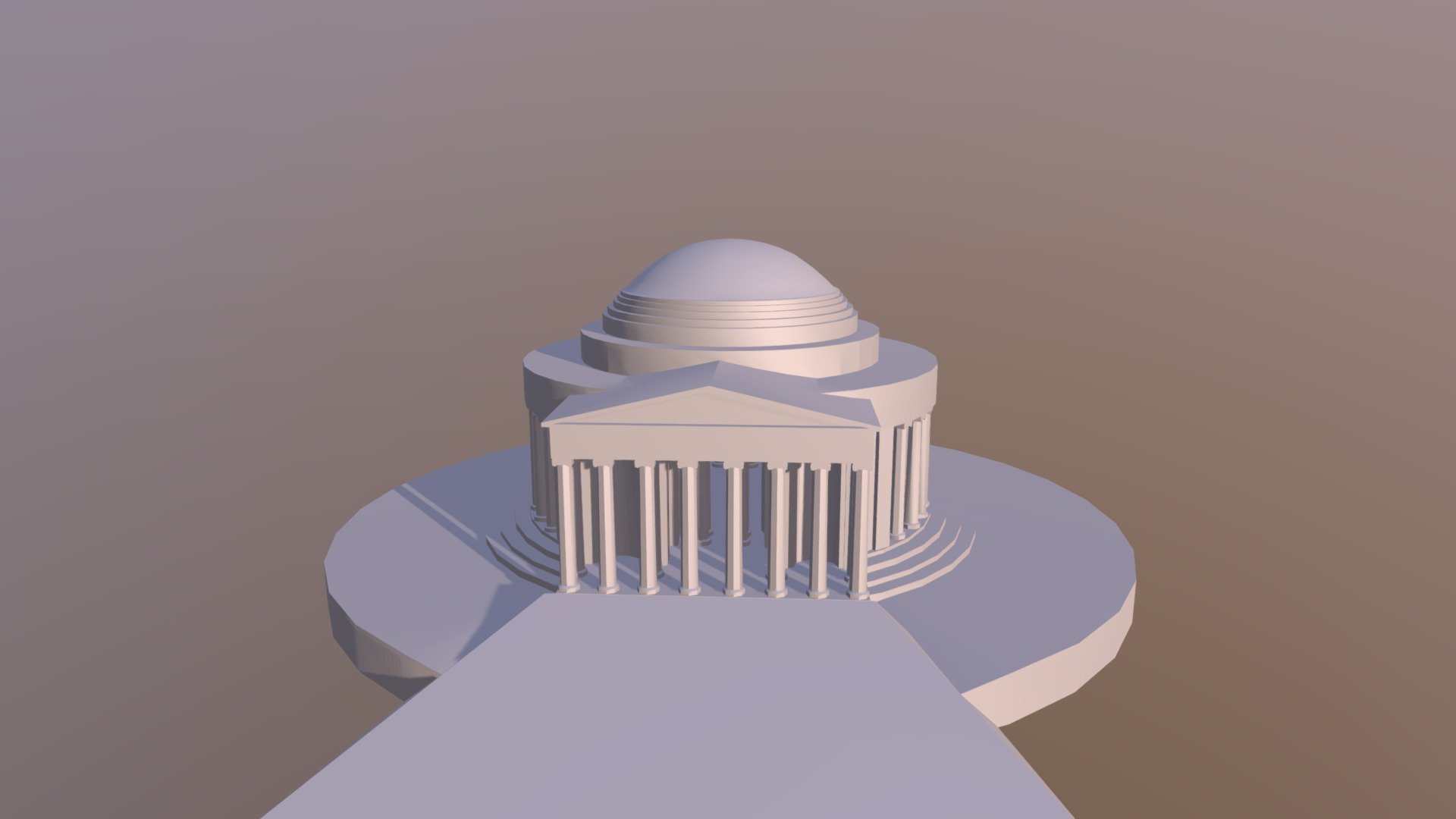 Jefferson Memorial TV NF