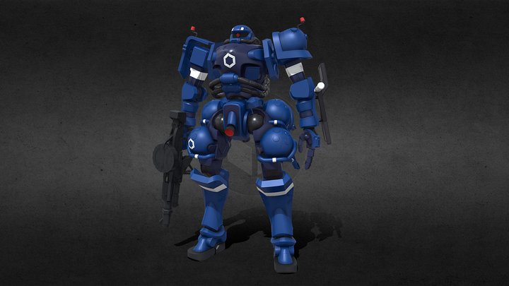 MS-06_MP 3D Model