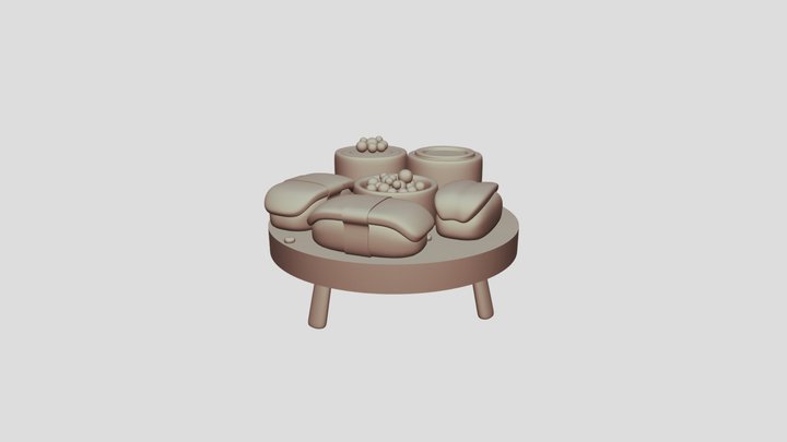 Sushi 3D Model