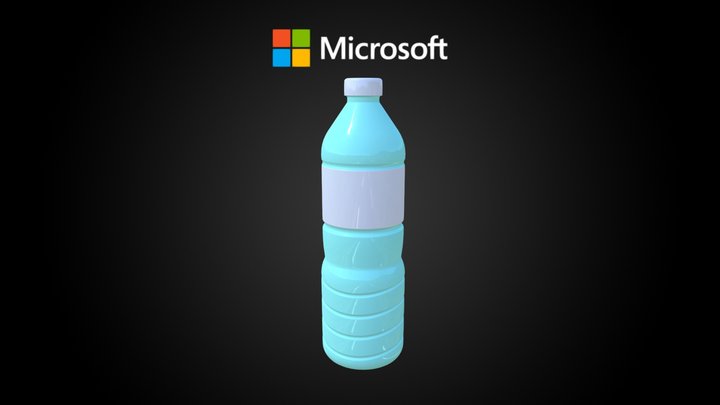 Water Bottle – Free 3D Model STL