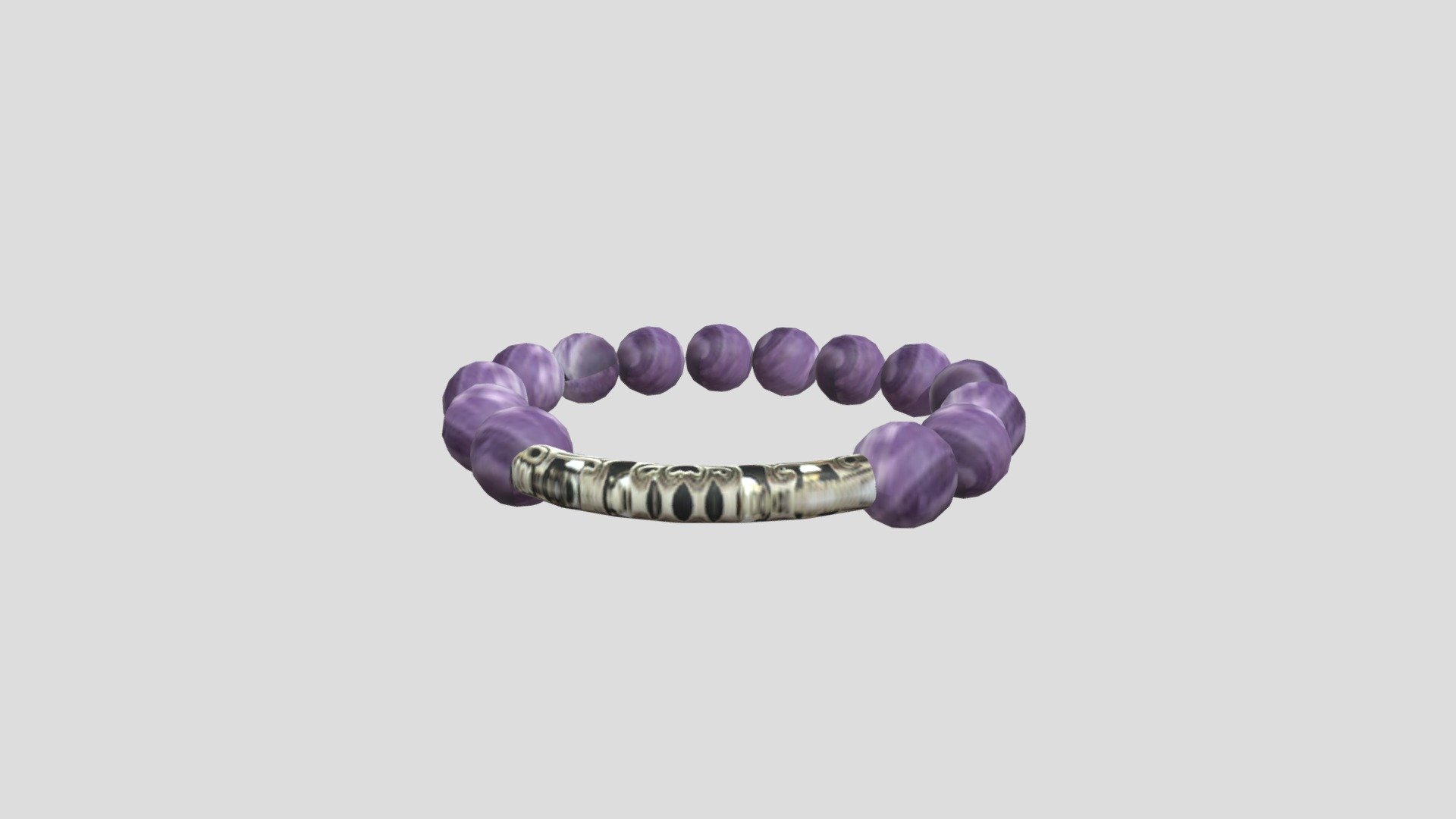 GELANG AMETHYST & AKSESORI STAINLESS STEEL