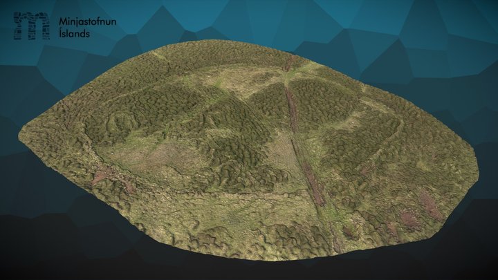 Mánagerði / Mánahringur 3D Model