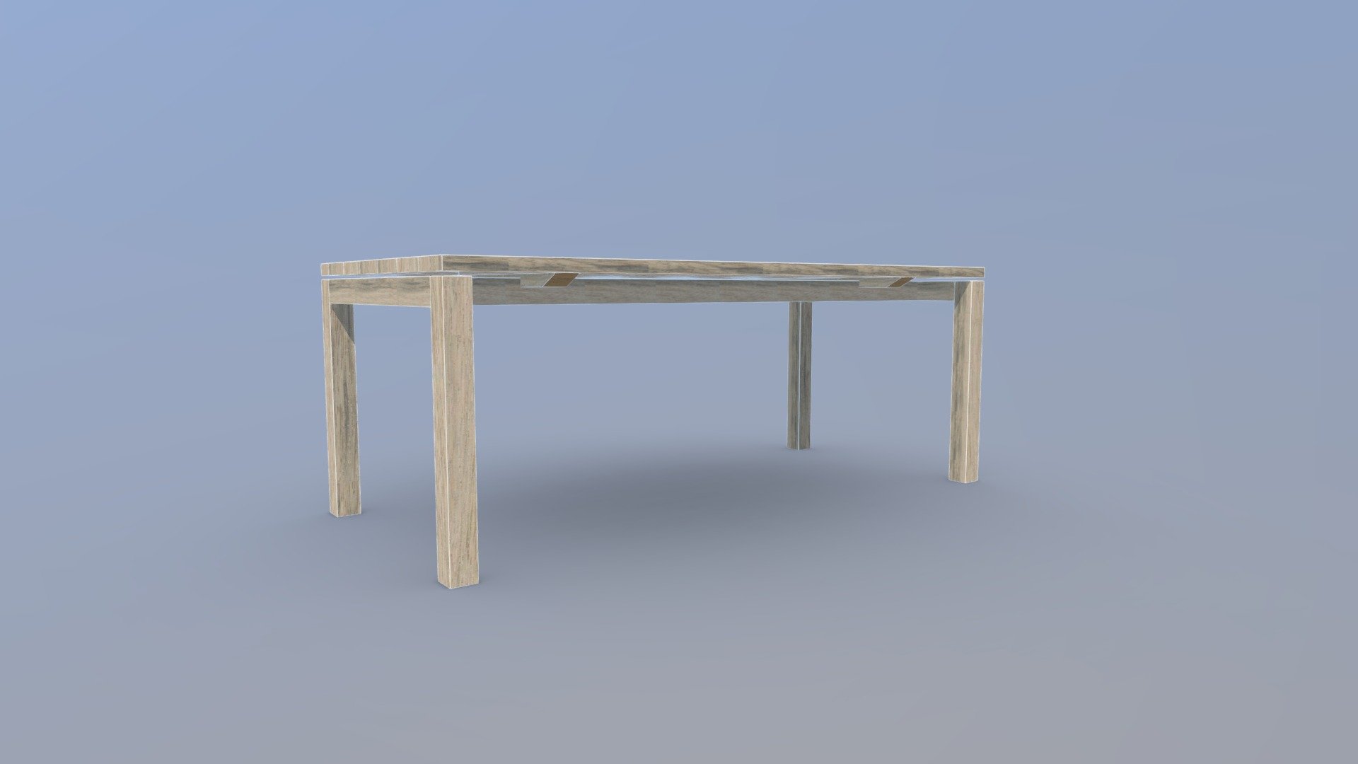 Dining Table for N in Black Limba
