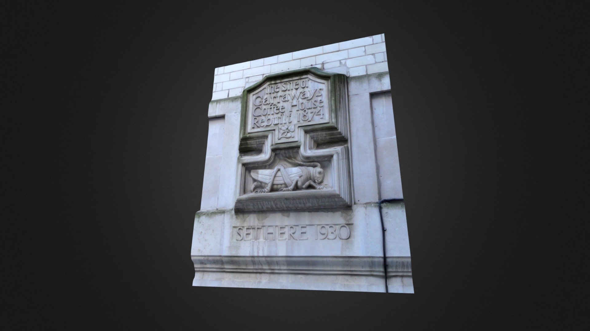 Carraways Grasshopper — Sketchfab embed 3D viewer