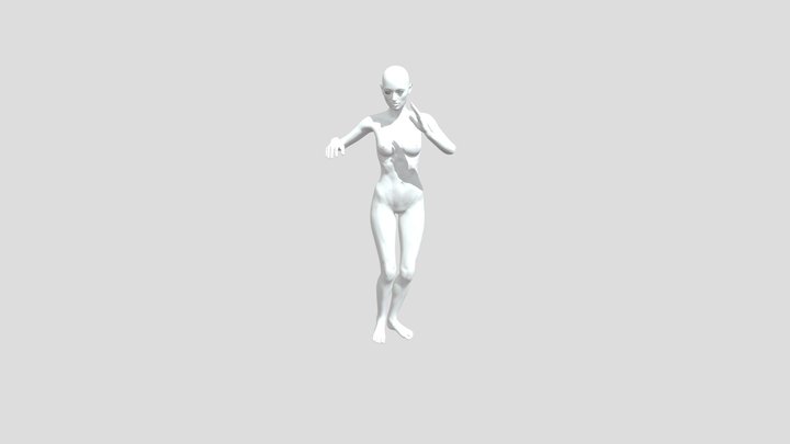 Rumba Dancing 3D Model