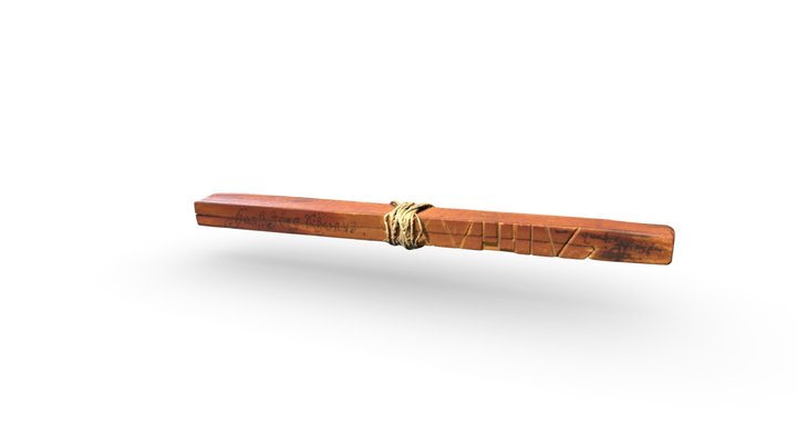 Kerbholz 3D Model