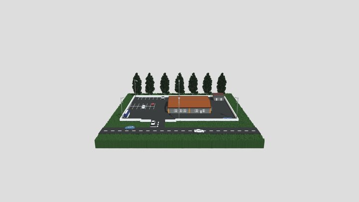 ген план юра 3D Model