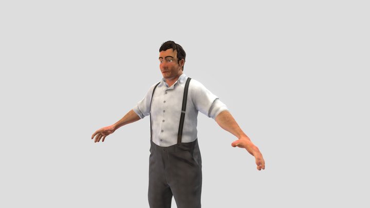 Character: Joe 3D Model