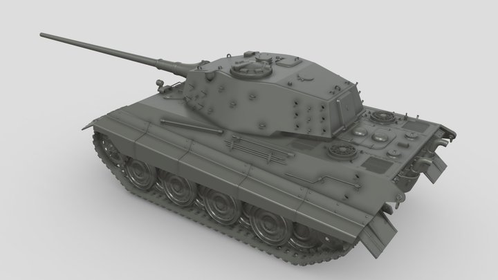 Tiger-tank 3D models - Sketchfab