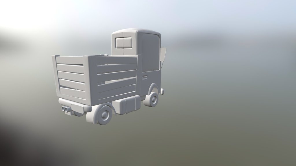 Truck High Poly