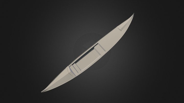Venetian gondola 3D Model