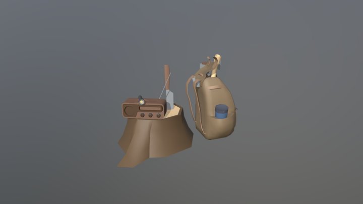 First Day. Post Apocalipse 3D Model