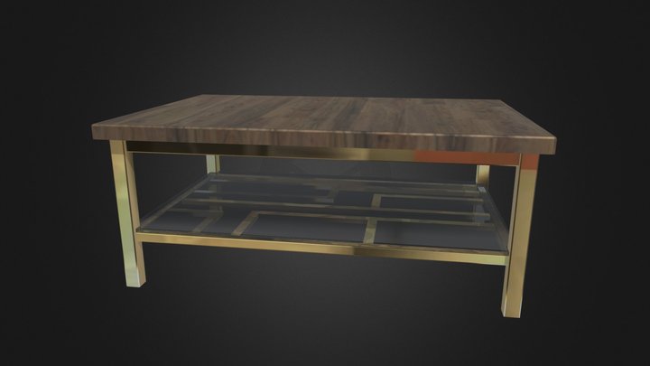 modern coffee table 3D Model