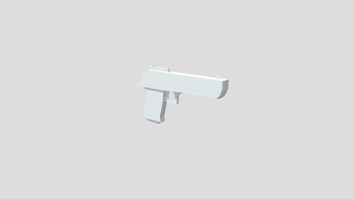 Desert Eagle 3D Model
