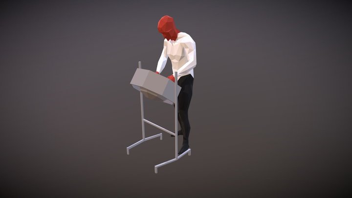 Pan Man 3D Model