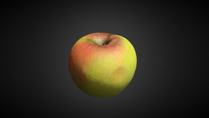 Apple cross polarization photogrammetry test 1
