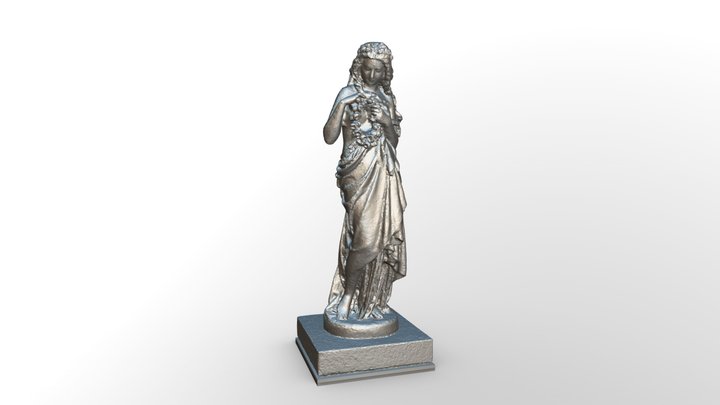 A goddess statue 3D Model