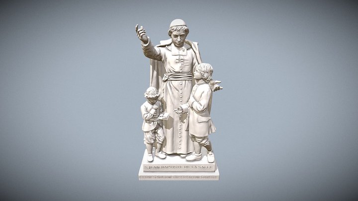 Saint Jean Baptiste de la Salle 3D Model