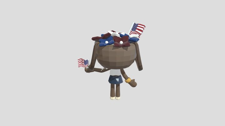 Patriotic Bassie – Modello 3D gratuito STL