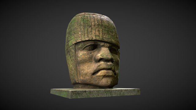 Colossal Head 3D Model