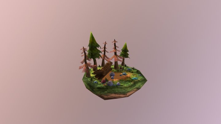Island 3D Model
