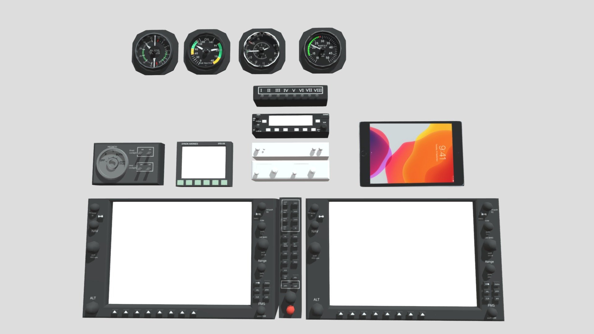 accurate aircraft avionics pack (WIP ver IV)