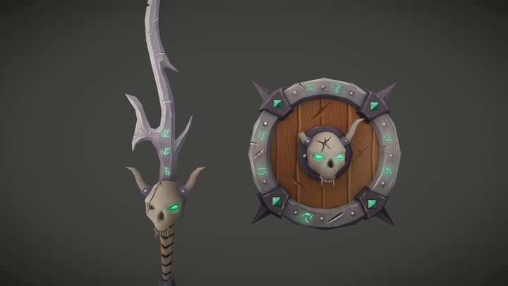 Dead Knight Sword and Shield