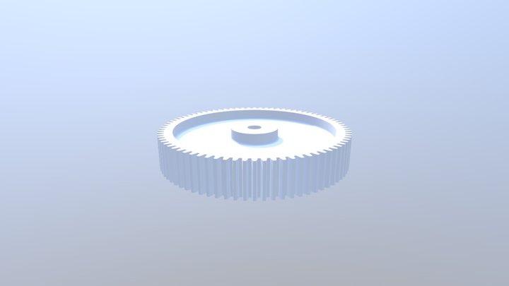 Шестеренка для сверлильного станка 3D Model