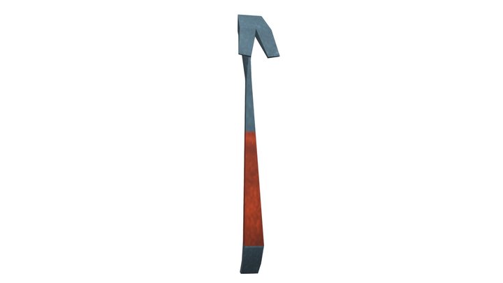 Crowbar Hello Neighbor 3D Model