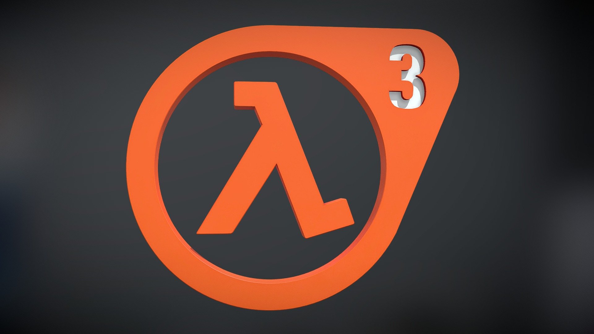 Half Life 3 Logo - Buy Royalty Free 3D model by AnshiNoWara [c014445 ...