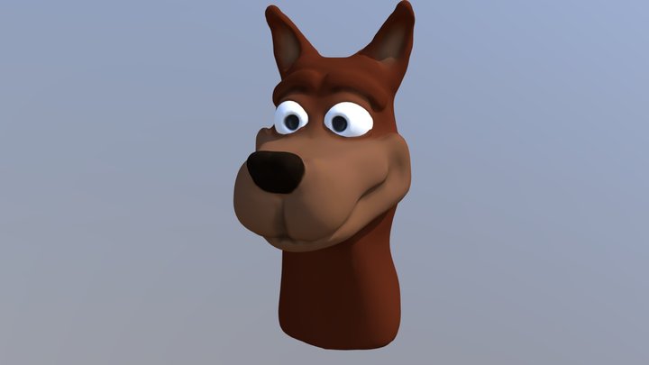 Dog Head - Training 3D Model