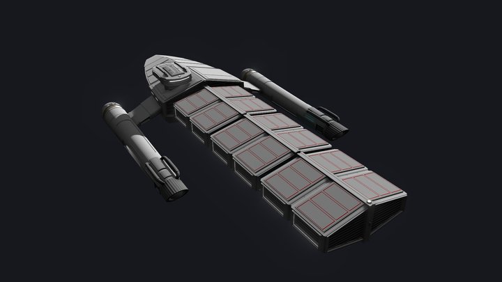 Cargo Ship (Star Trek) – Free 3D Model STL