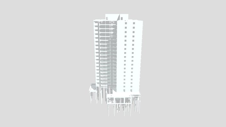 Edifício Residencial – IS VILA BUARQUE 3D Model