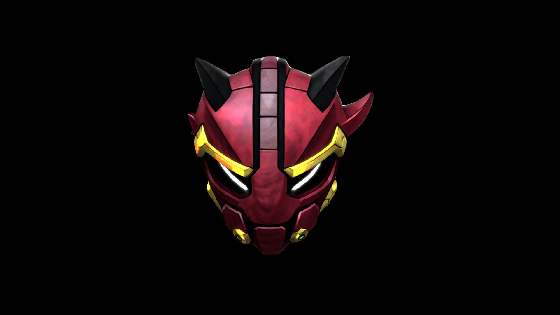 Helmet Mask Robot Cartoon 2283 - Download Free 3D model by klrxyz ...