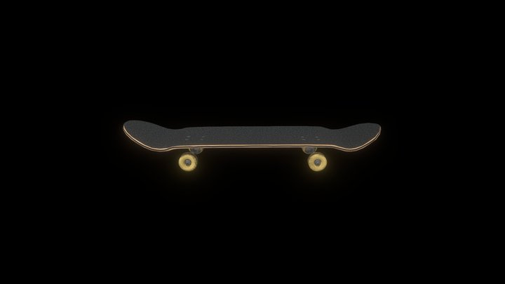 skateboard 3D Model