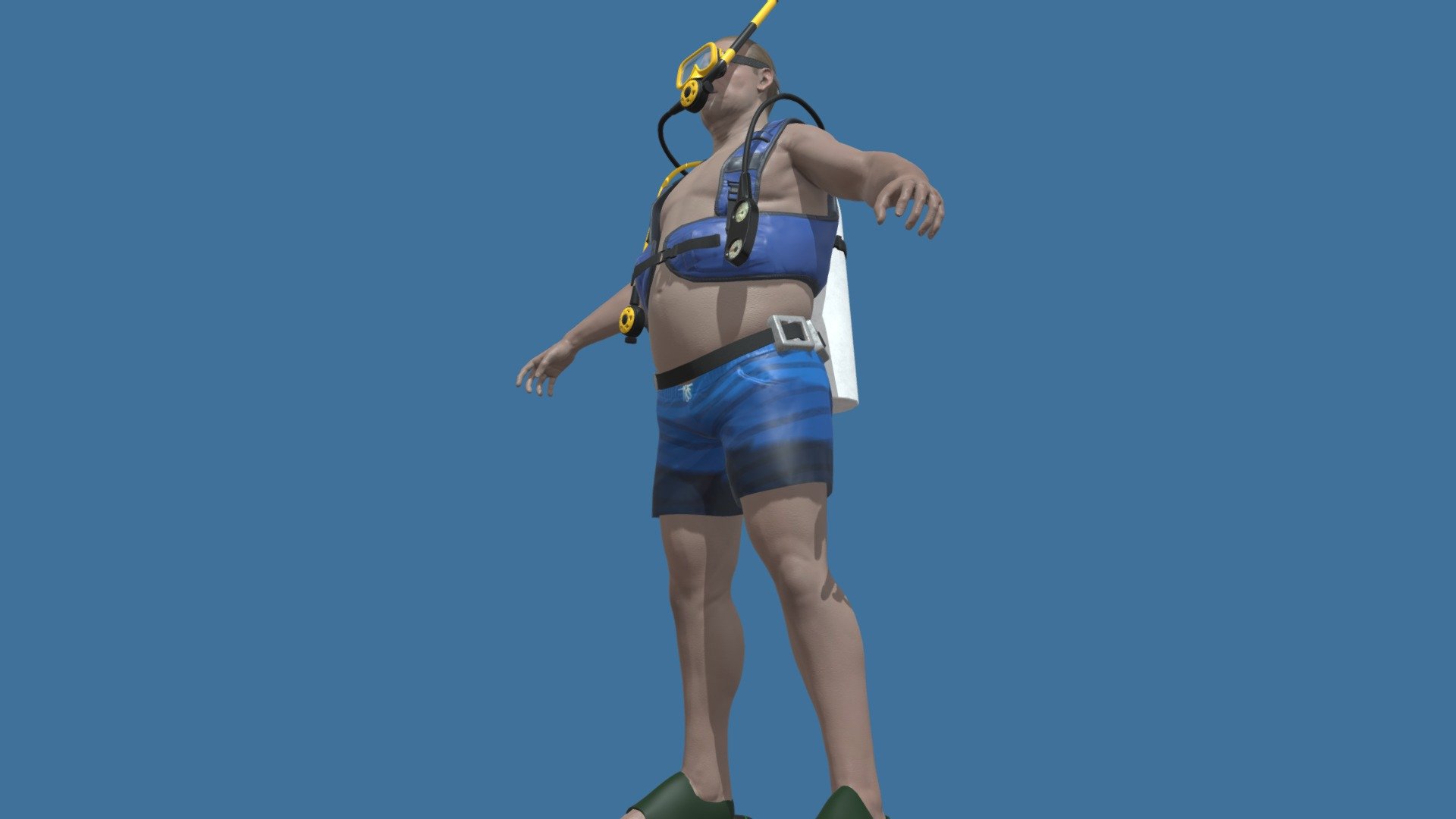 Male Rig Chuck - Buy Royalty Free 3D model by PlayOptix (@m1interactive ...
