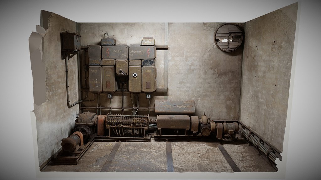Electrical control room Völklinger Ironworks