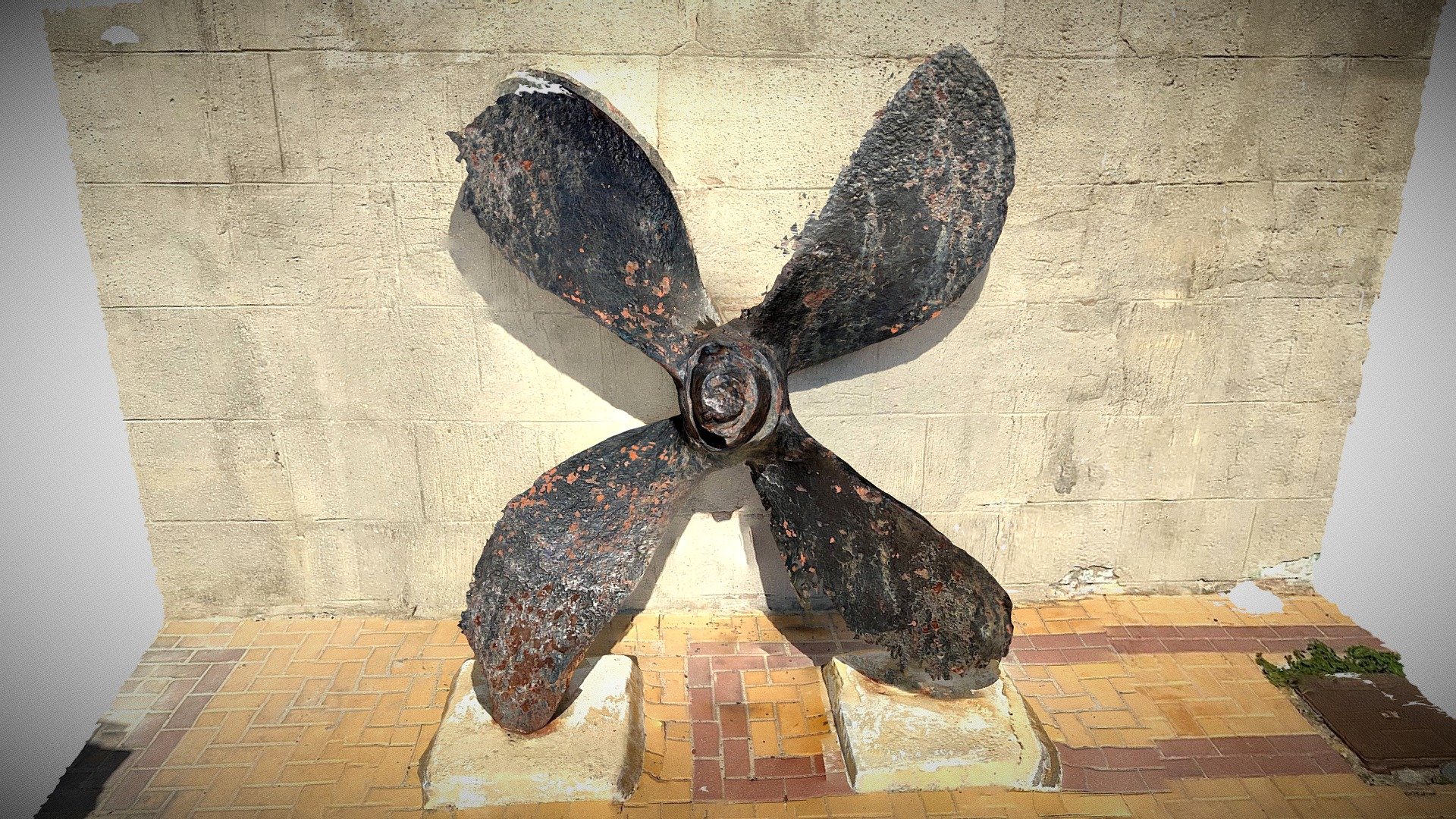 Old propeller