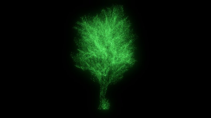 POINTCLOUD TREE 01 – Kostenloses 3D-Modell STL