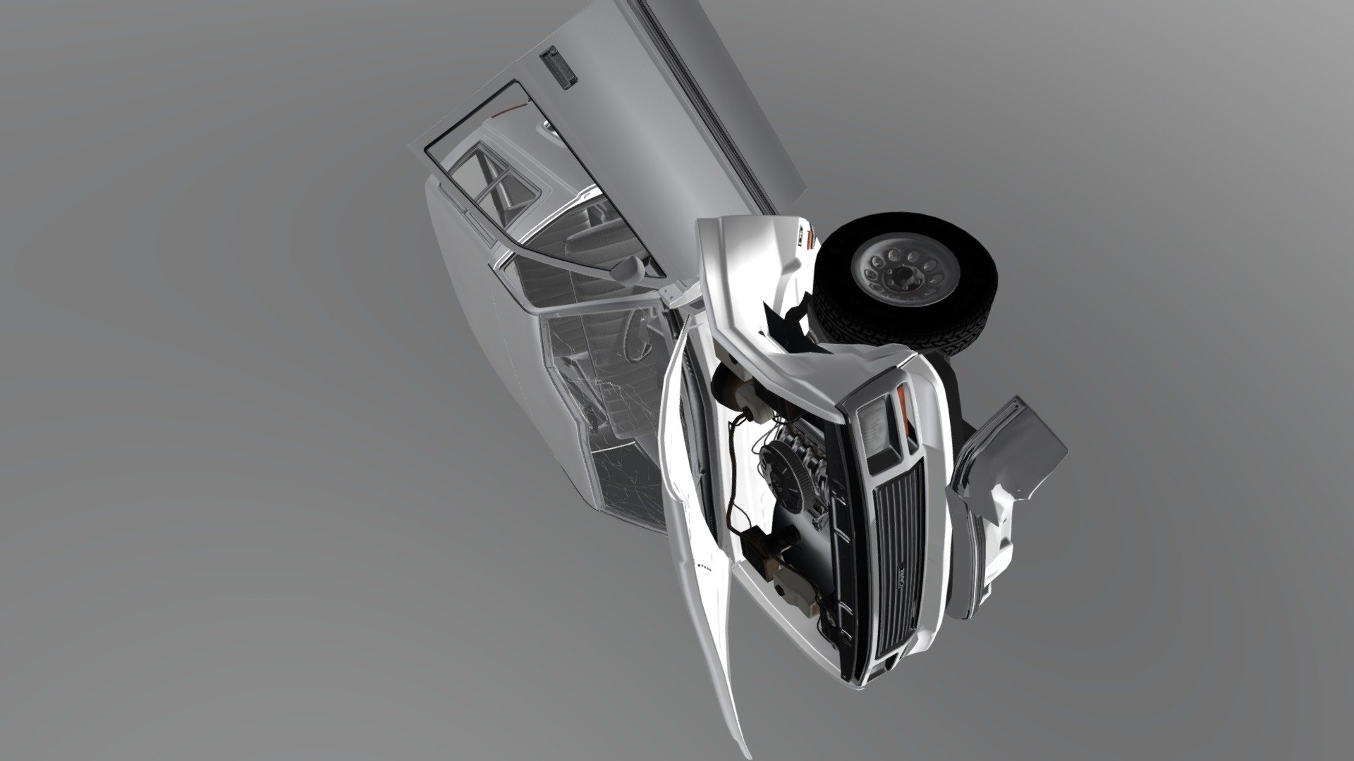 Car Accident - 3D model by Jhon Cameron (@pigazoss) [c017d89] - Sketchfab