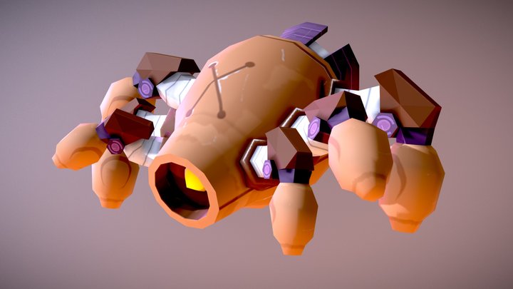 Bloom - Spider Robot 3D Model